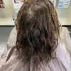 エイジング毛を酸性縮毛矯正で施術の事例